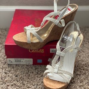 Carlos Santana Wedge Sandals